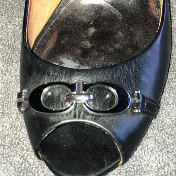 COACH Open Toe Wedges 9.5 - Picture 7 of 8